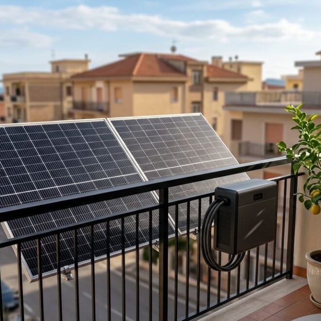 Fotovoltaico da balcone: come funziona, caratteristiche e prezzo