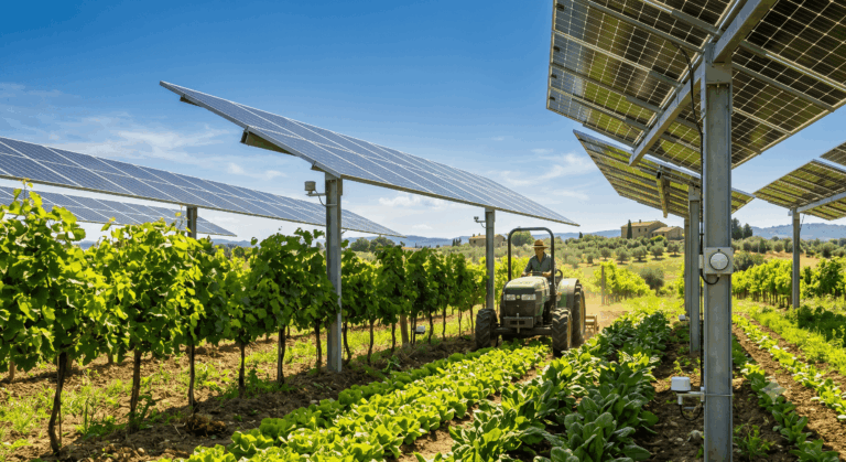 Agrivoltaico: tecnologia, vantaggi agronomici e quadro normativo